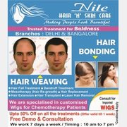 Hair weaving in Bangalore, hair Bonding in Bangalore, Hair replacement