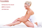 Get full body laser hair removal @ 49k by Dermaclinix