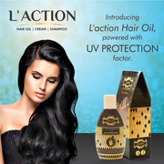 Laction Innovative Hair Oil with UV Protection !
