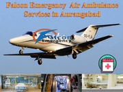 First-Class Emergency Air Ambulance Services Aurangabad