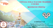 100 Hour Vinyasa Yoga Teacher Training Course in Rishikesh India