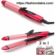 NOVA Nhc-2009 2 In 1 Hair Straightener & Curler at Affordable Price.