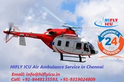 Get Fastest Air Ambulance Service in Chennai by HIFLY ICU