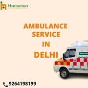 Get the ambulance service in Delhi with skilled medics
