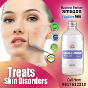 Araq-E-Mundi is effective in skin ulcerations,  ringworm,  scabies