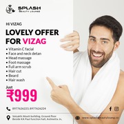 8 Beauty Services For Mens @999 Only In Splash Beauty Lounge Asilmetta