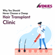 Clinic for hair treatment in Ahmedabad,  Avenues Cosmetic.