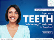 Professional Teeth Whitening Services In Bangalor | Dental Canvas®