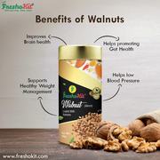 Freshokit Walnut-Akhrot | Premium Walnuts | Delicious & Crunchy Walnut